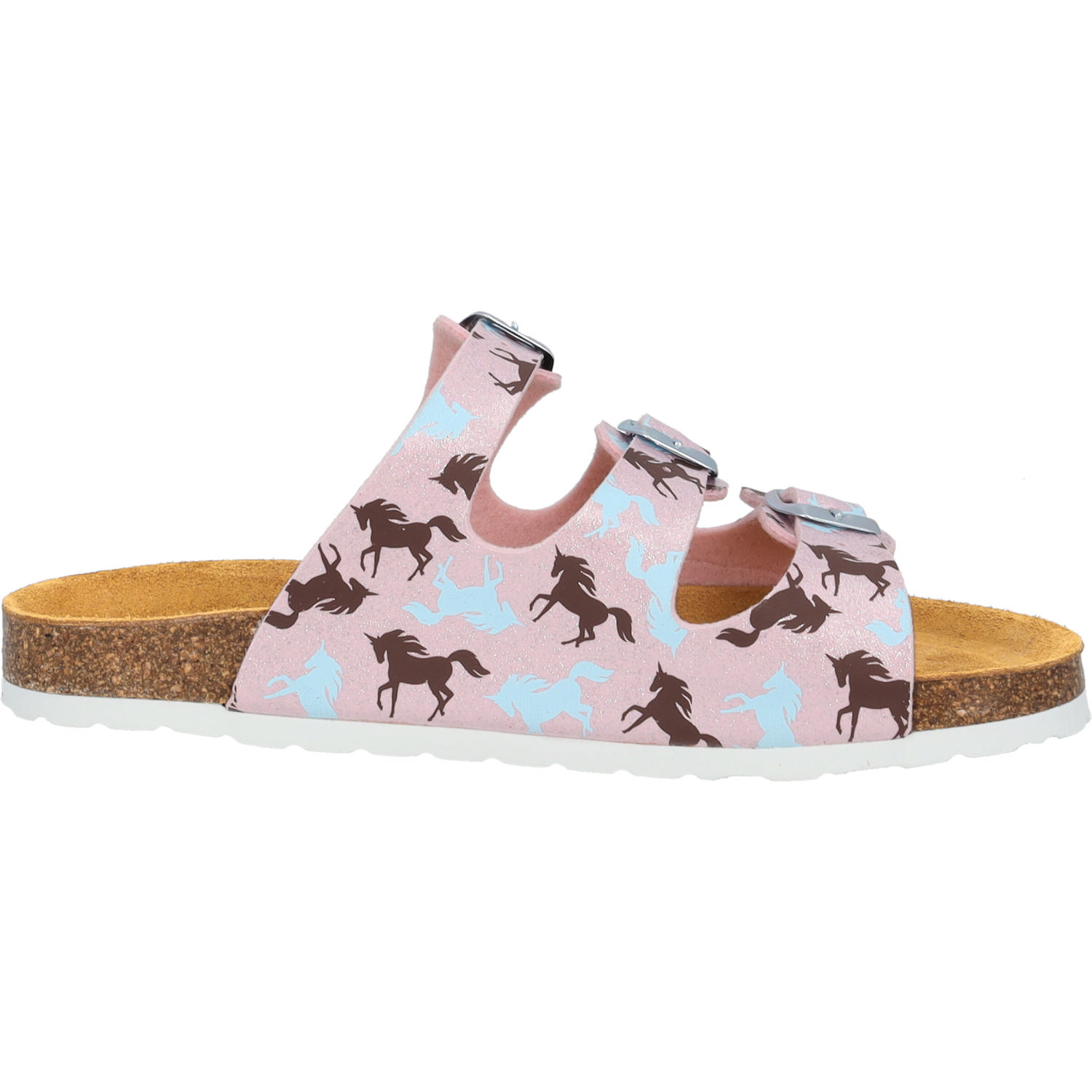 Palado Kids Capri G Print, Pantoletten, Kinder, Rosa Unicorn