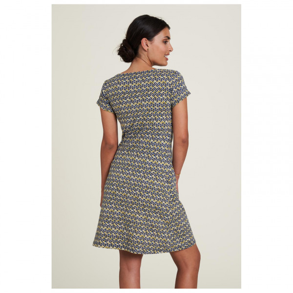 Tranquillo - Women's Jersey-Kleid S/S geraffter Ausschnitt - Kleid