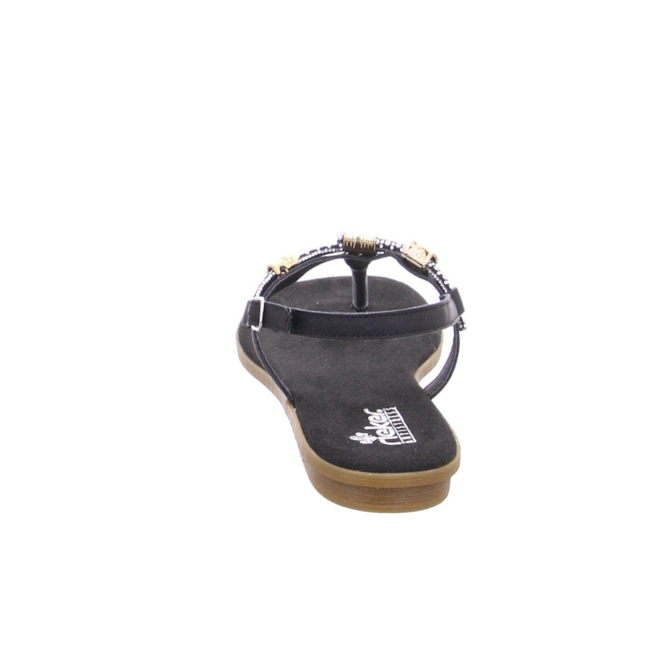 RIEKER Klassische Sandalen schwarz FSK Damen Sandalen