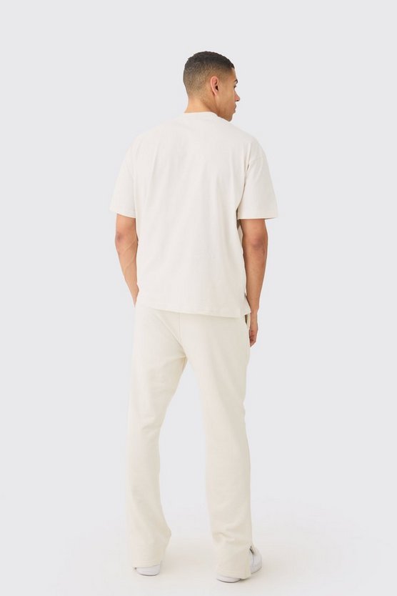 Oversize T-Shirt und Jogginghose