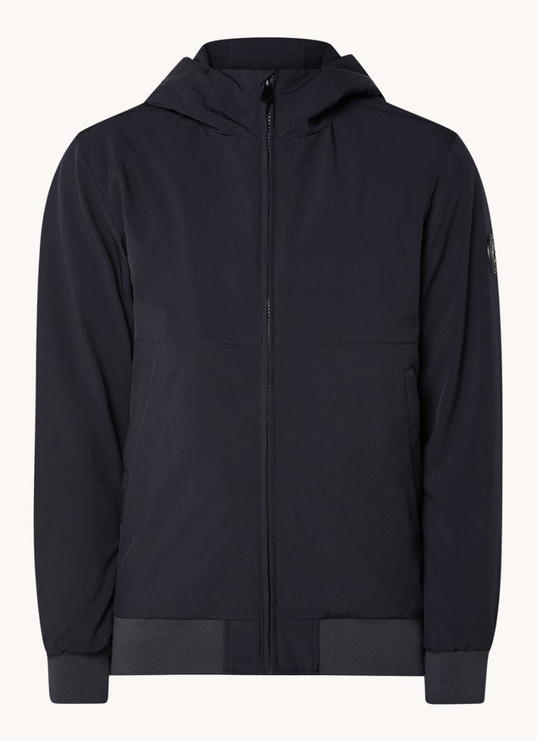 Giacca da aviatore softshell trapuntata Airforce con tasche con cerniera