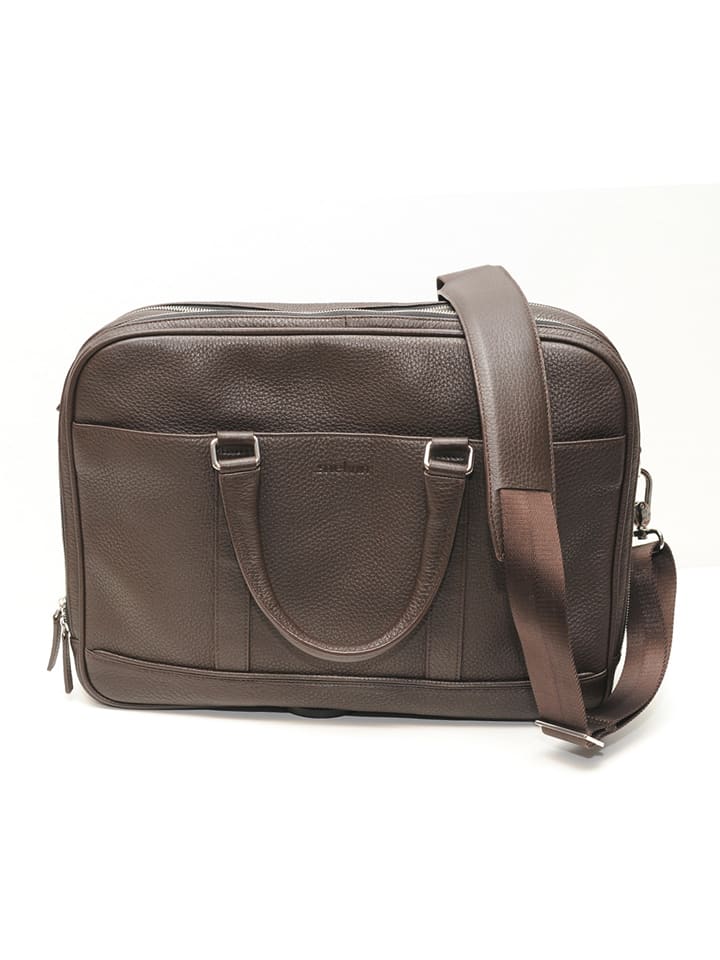 CXL by Christian Lacroix Leder-Laptoptasche in Braun - (B)41 x (H)31 x (T)10 cm günstig kaufen onesize