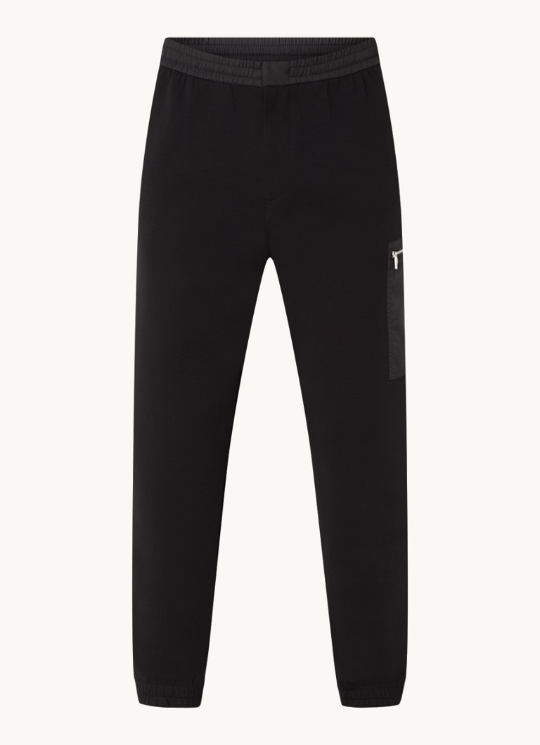 Armani Exchange Tapered fit jogging trousers with side pockets