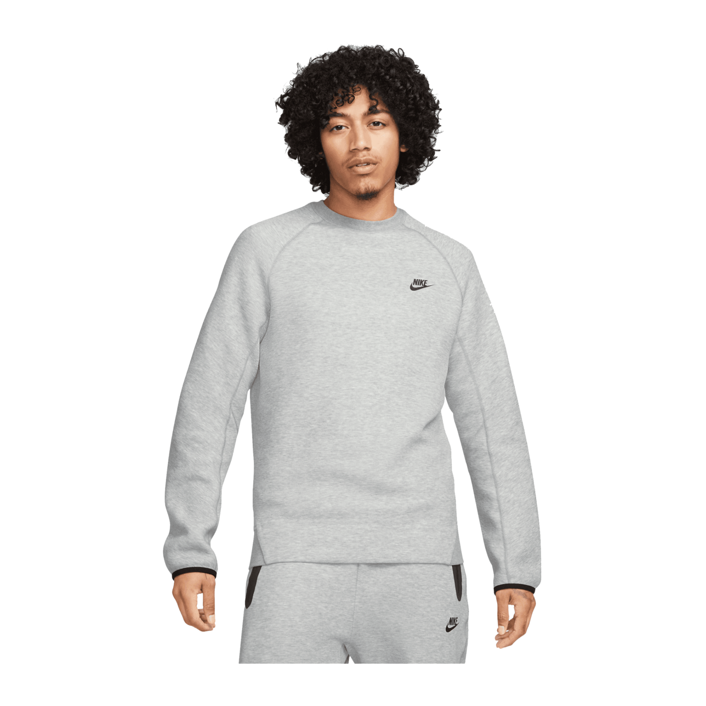 Nike Tech Fleece Crew Sweatshirt Grau F063