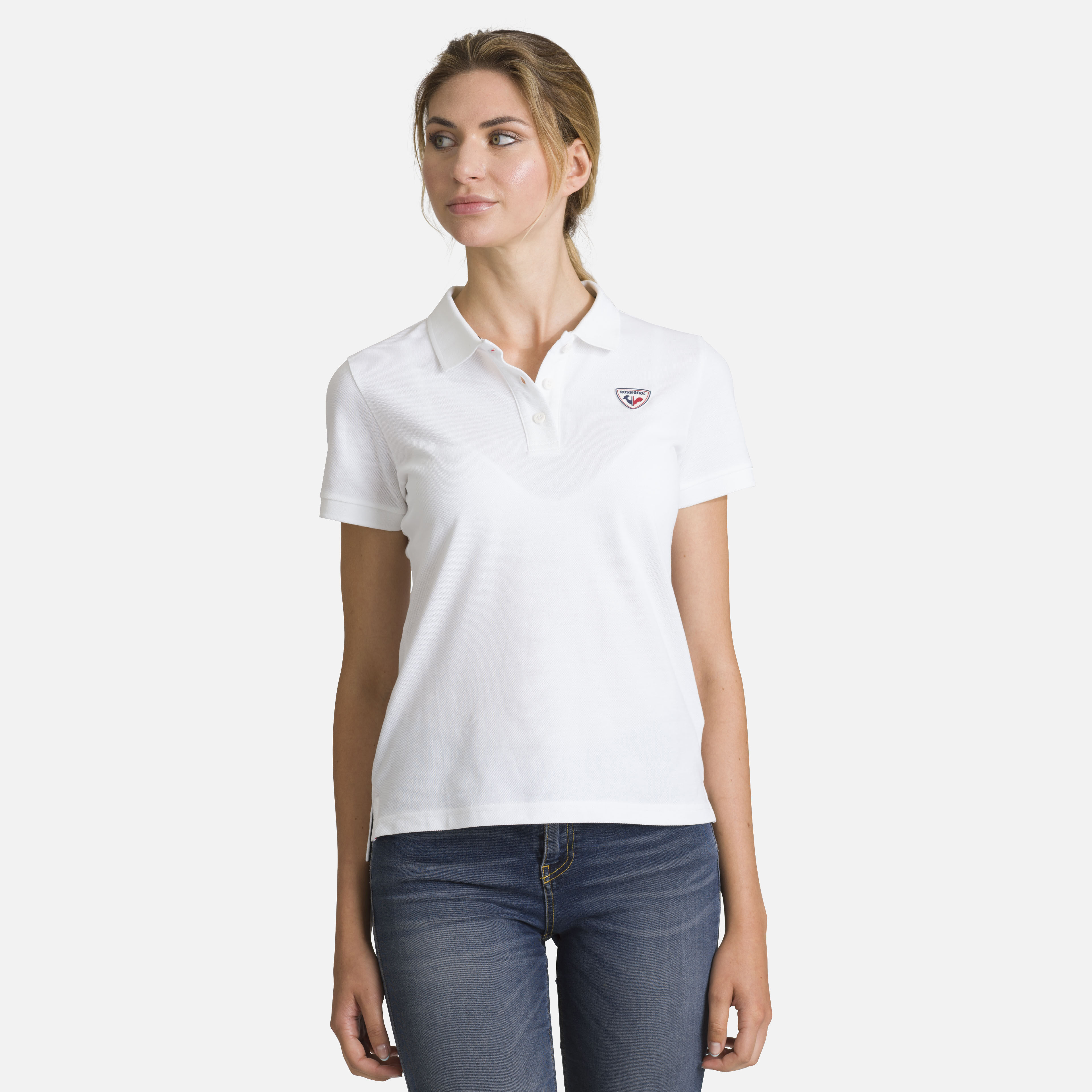 Polo Logo Femme