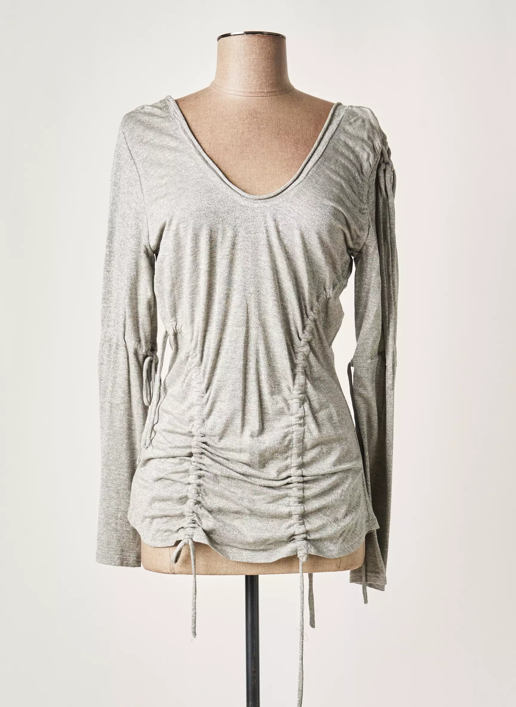 Lauren Vidal Tshirts Femme couleur gris