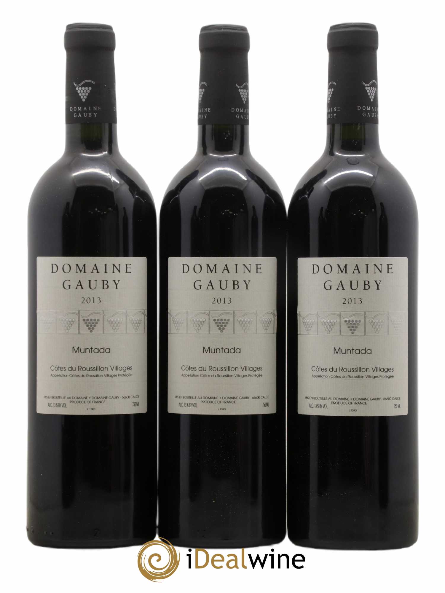 Côtes du Roussillon Villages La Muntada Gauby (Domaine)  2013 - Lot de 6 Bouteilles