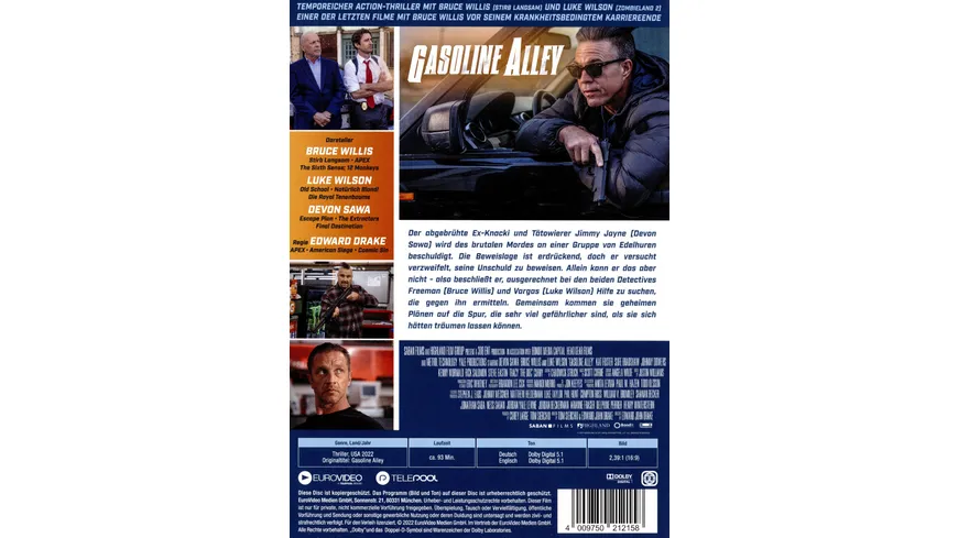 Gasoline Alley - Justice gets Dirty