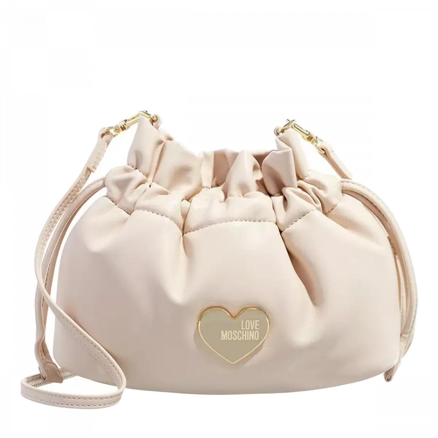Love Moschino - Love Moschino Shoulder Bags Textil White - weiß