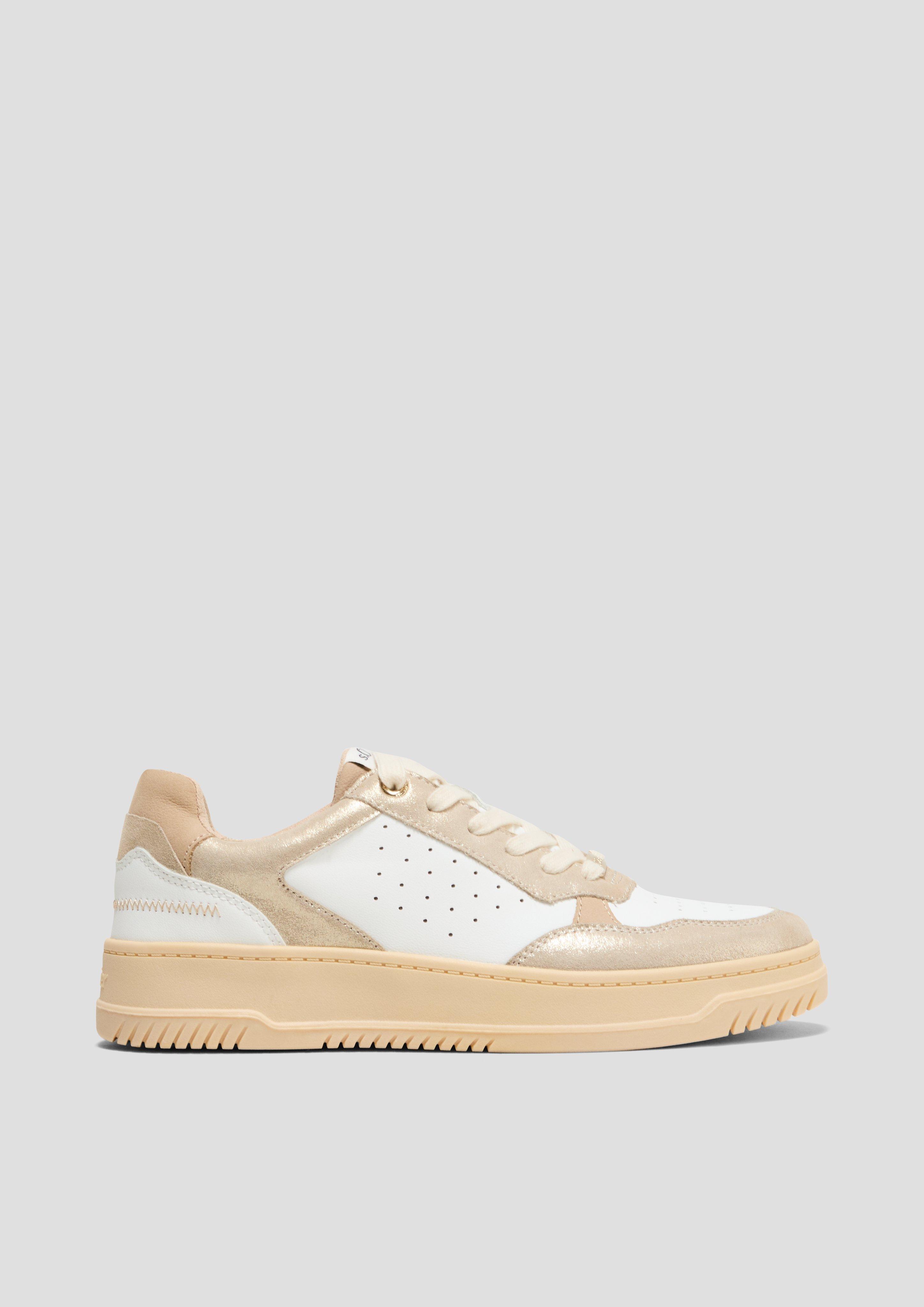 Sneaker in Colour-Blocking-Optik  6008835-952