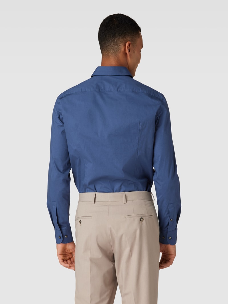 Slim Fit Business-Hemd mit Kentkragen Modell 'HANK' in jeans