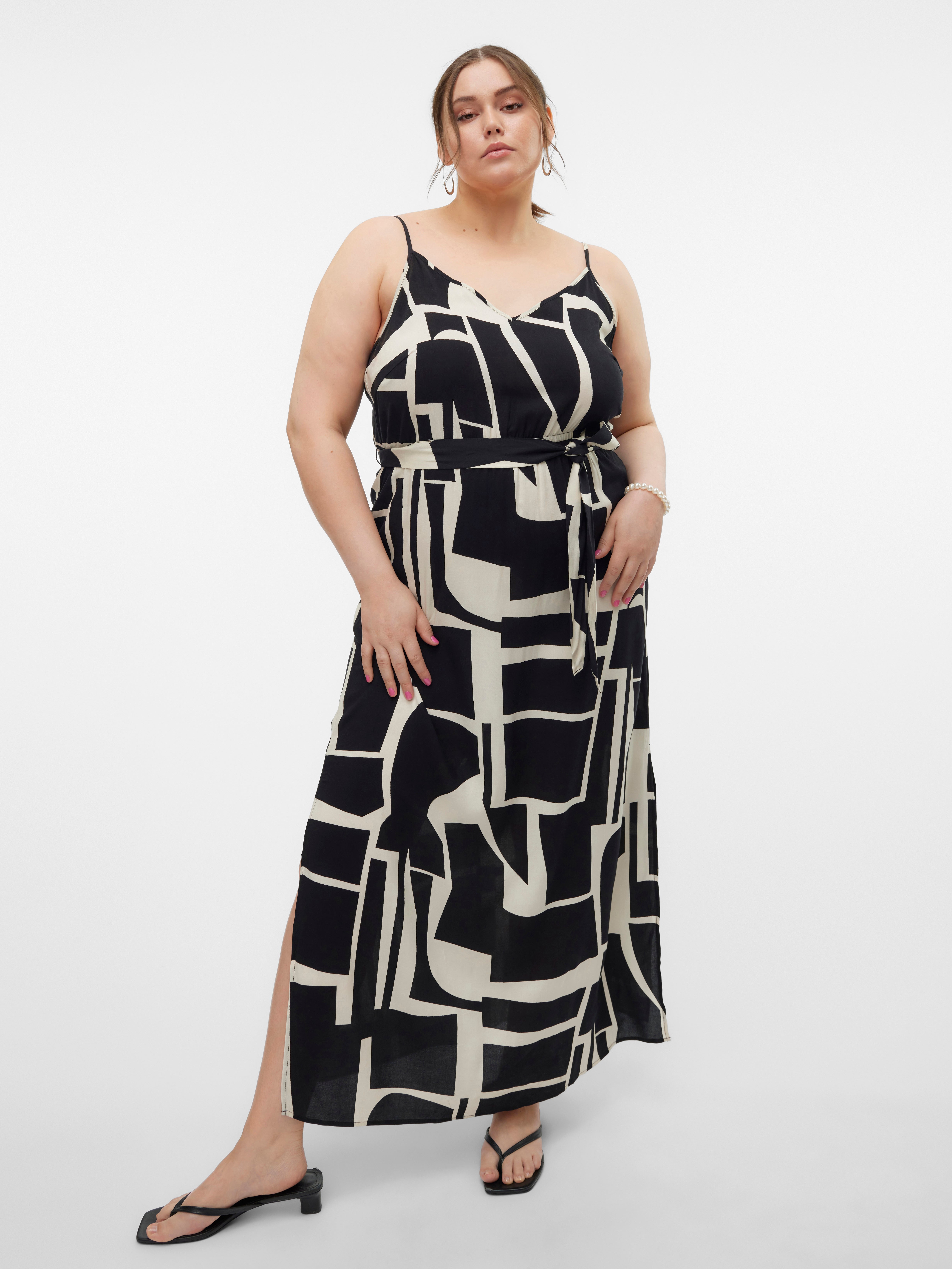 VMCEASY Langes Kleid