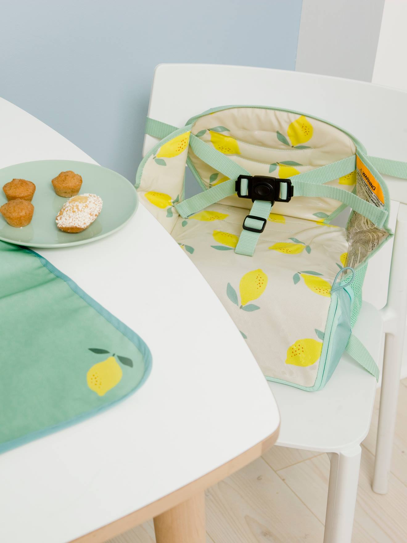 Lot de 2 bavoirs BABY TO LOVE bleu