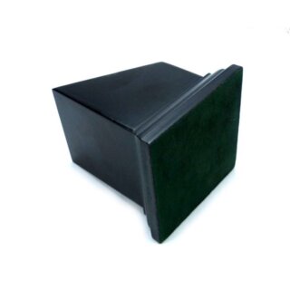 Holzsockel für Büsten 5 x 5cm Schwarz