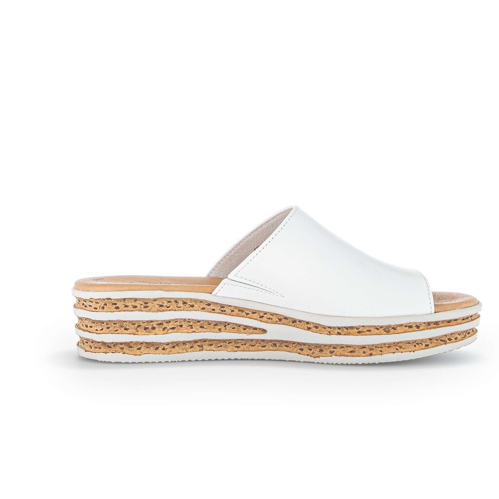 Gabor fashion Pantolette weiß