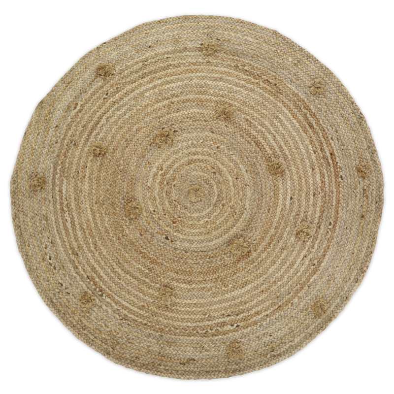 Tapis rond jute 140cm SISKA