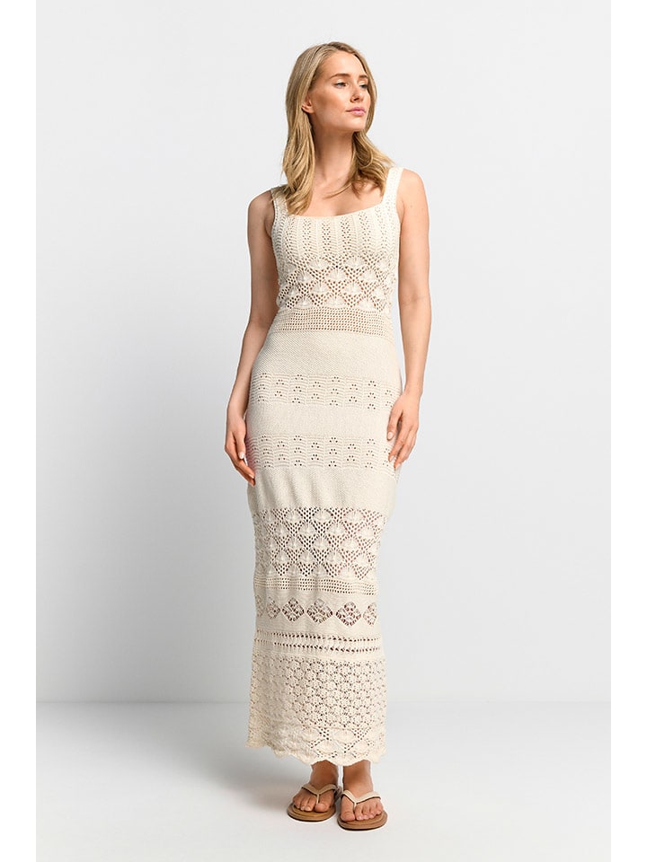 Rich & Royal Kleid in Beige günstig kaufen