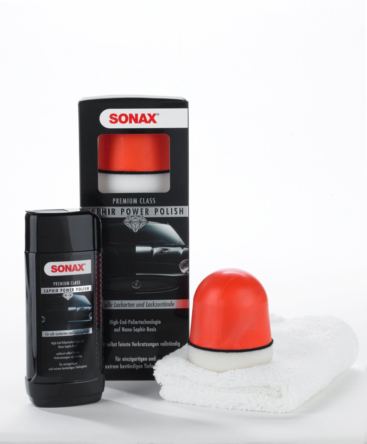 SONAX 200941 Premium Class SaphirPowerPolish 250 ml - ATU