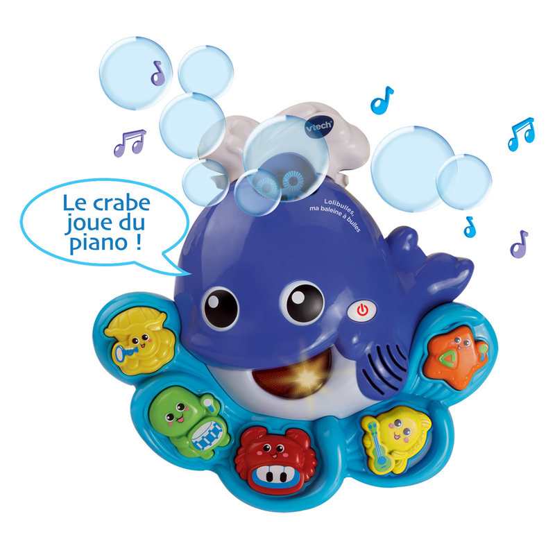 Baleine à bulles Lolibulles Vtech