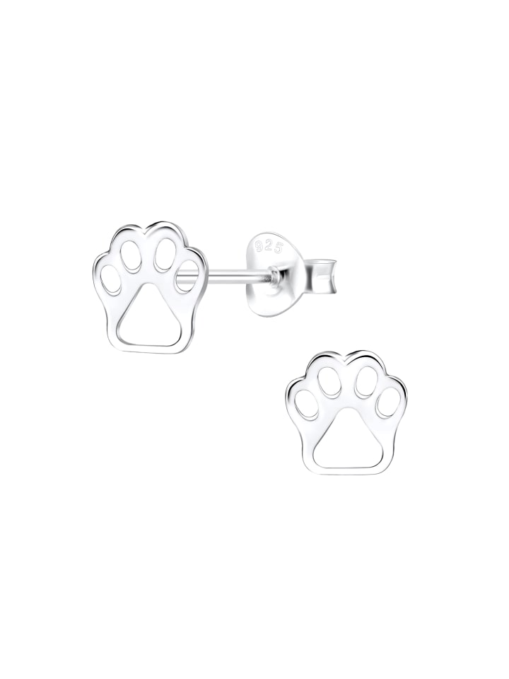 Alexander York Ohrstecker PFOTE cut-out in 925 Sterling Silber, 2-tlg. günstig kaufen onesize