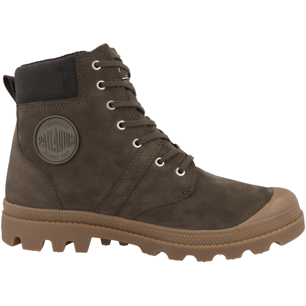 Palladium Pallabrousse Cuff Wp+ Schnürboots braun