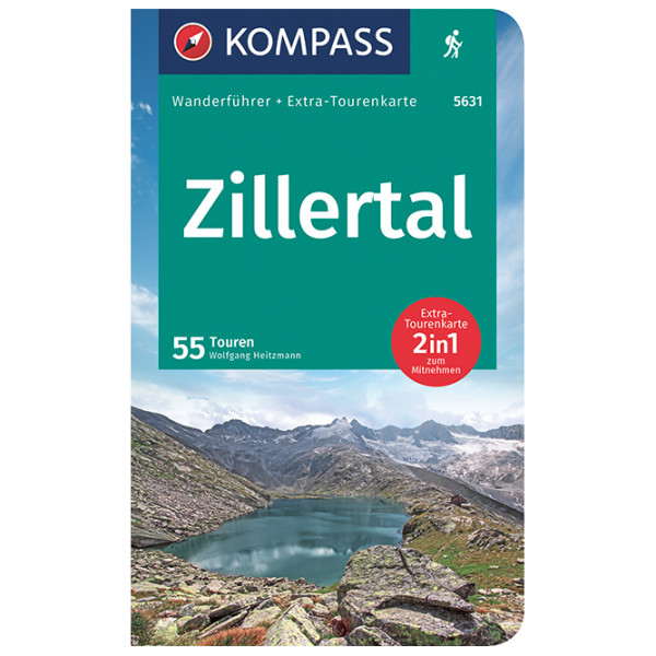 Kompass - Zillertal - Wanderführer