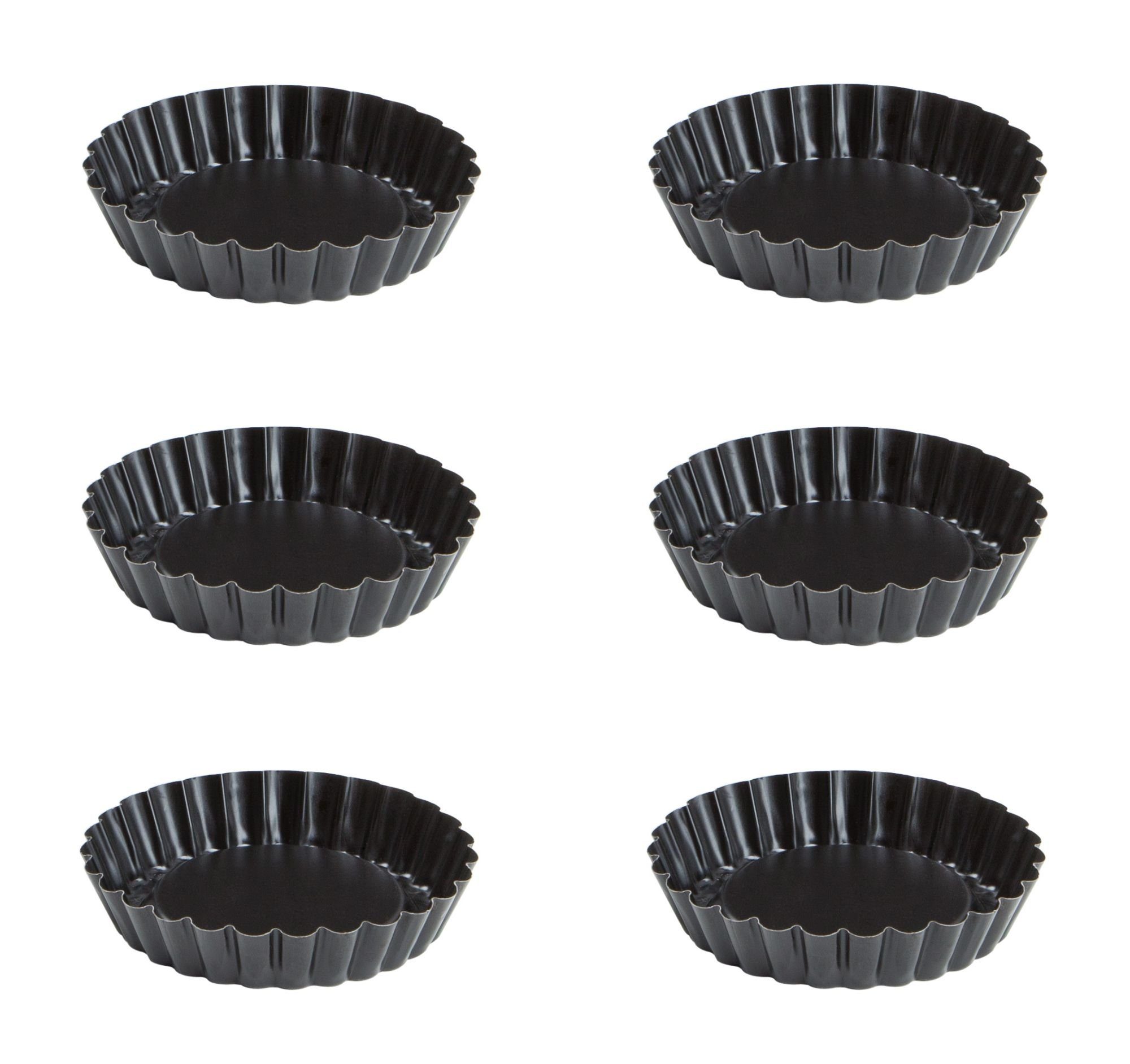 culinario Backform, (1-tlg), Mini Tortenform, Tortelettförmchen, ILAG Antihaftbeschichtung