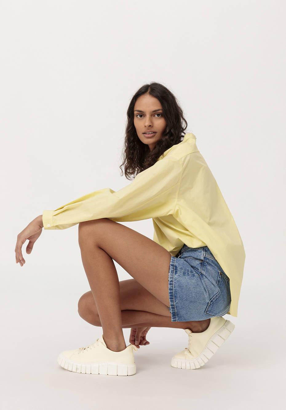 Jeansshorts Hanna Mom Fit aus Bio-Denim