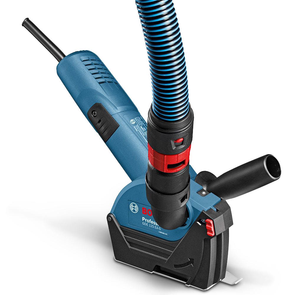 Protetor de corte BOSCH de 125 mm com extração de pó GDE125EAS