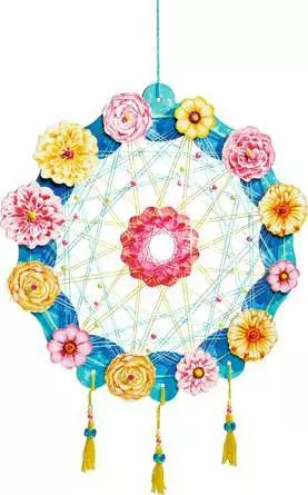 Bastelset DIY String Art Traumfänger - Bastelset für Kinder ab 8 Jahren