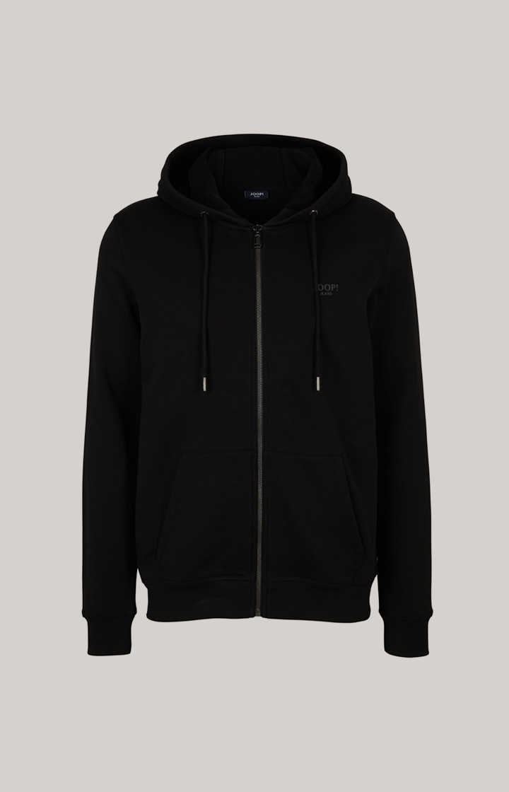 Sweatjacke Salvatore in Schwarz
