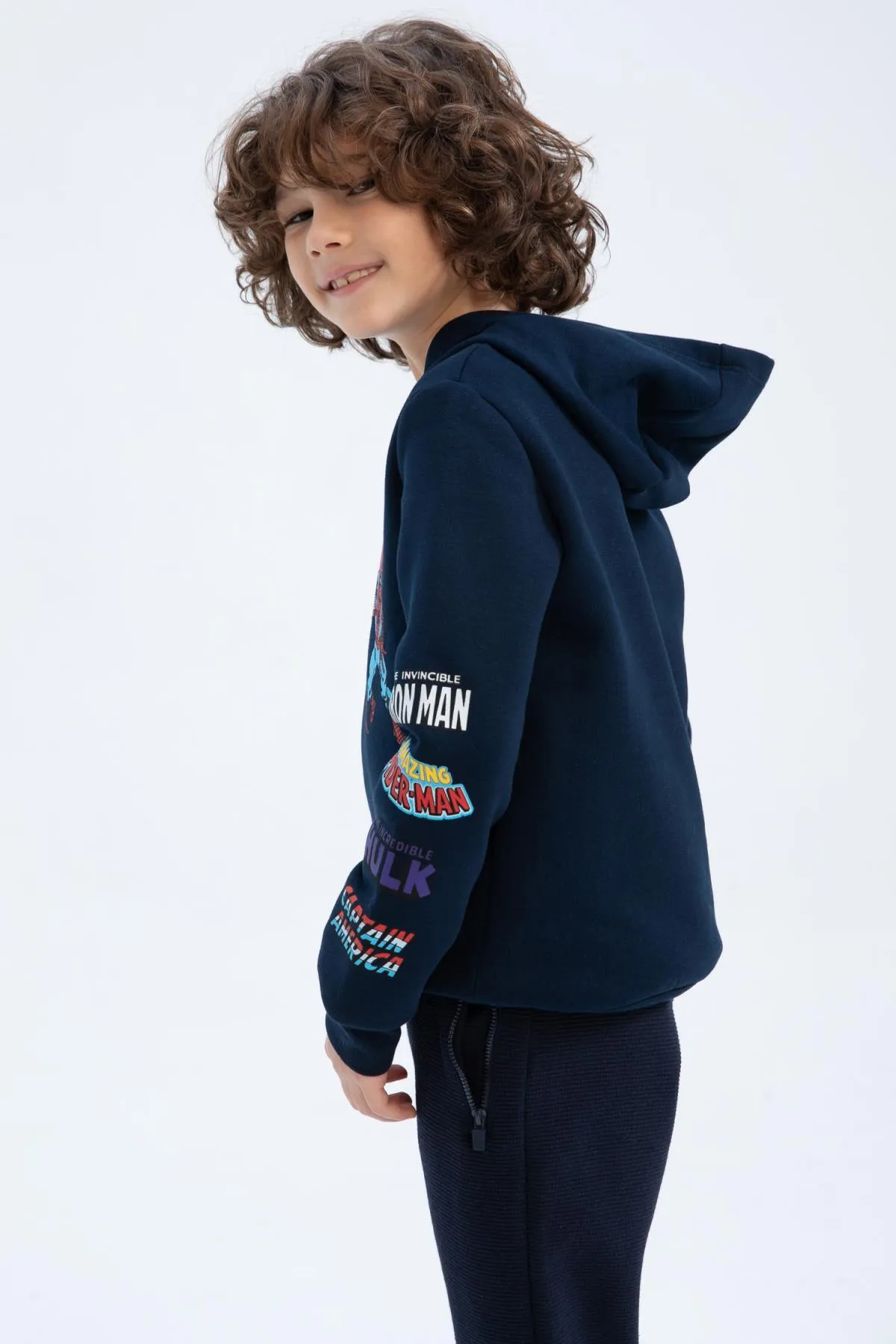 DeFacto  Marvel-Kapuzenpullover für Jungen