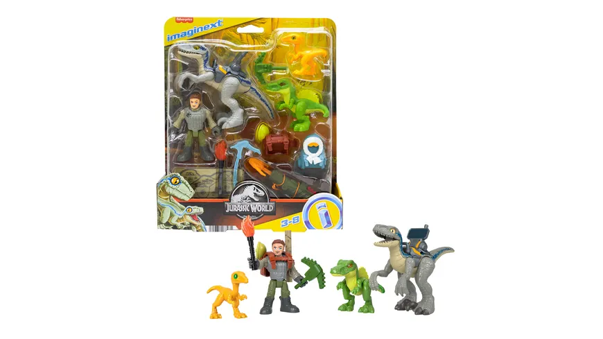 Imaginext Jurassic World Outdoor-Abenteuer Dinopack