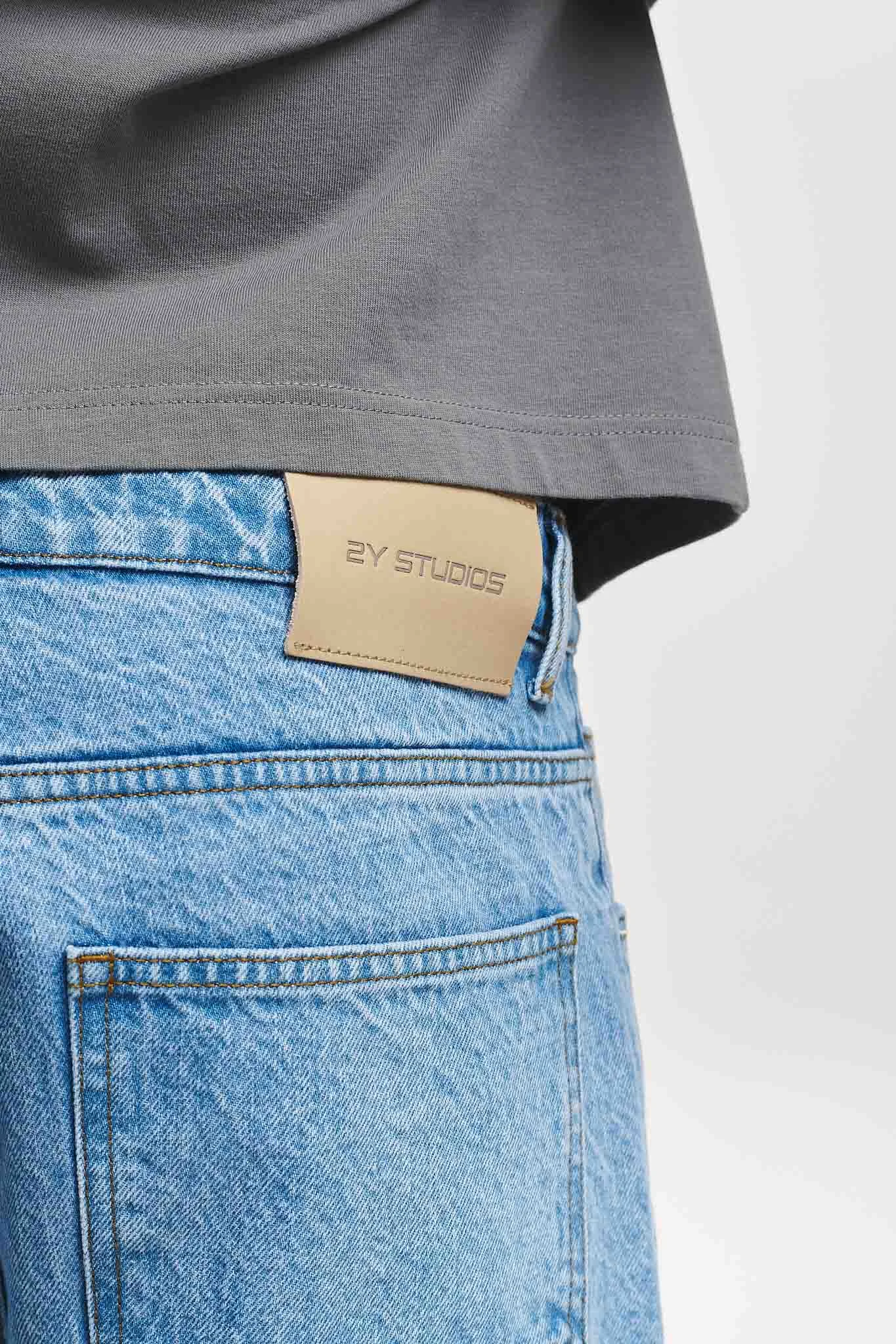 2Y Studios AMARU ANKLE - Vaqueros holgados