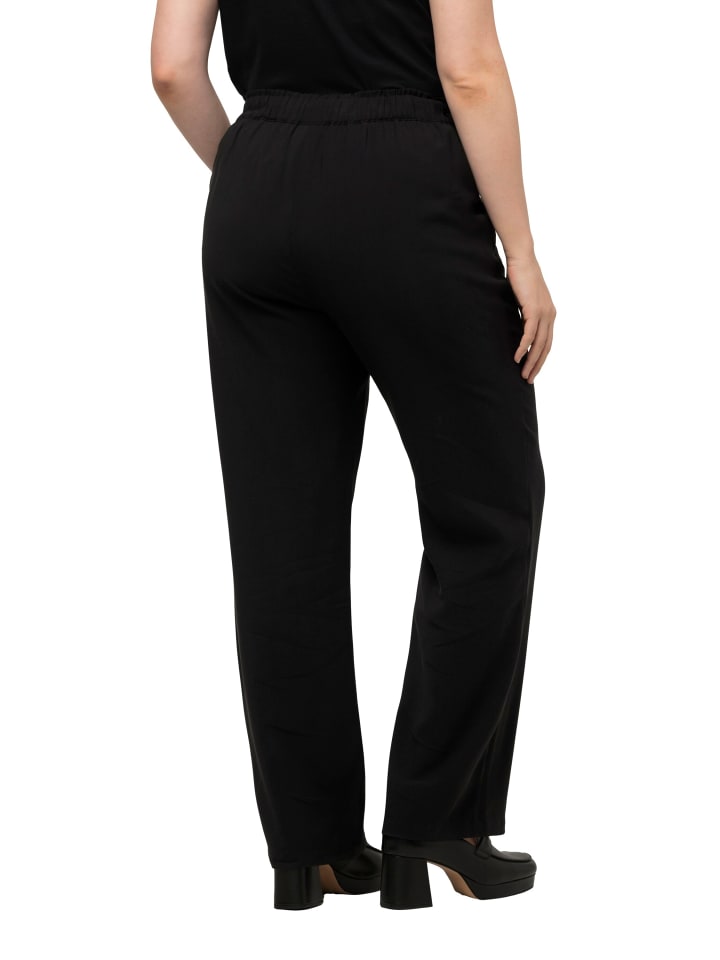 Ulla Popken Schlupfhose in schwarz günstig kaufen 46 - Normalgröße