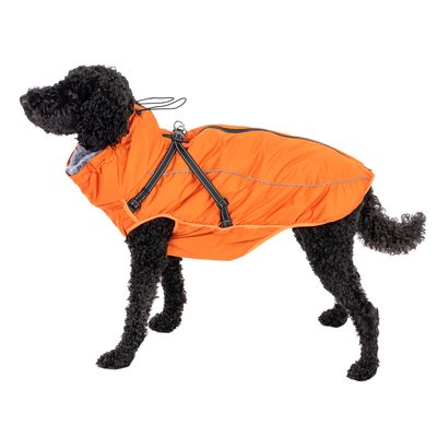 TIAKI Hundemantel mit Geschirr Arkon, orange