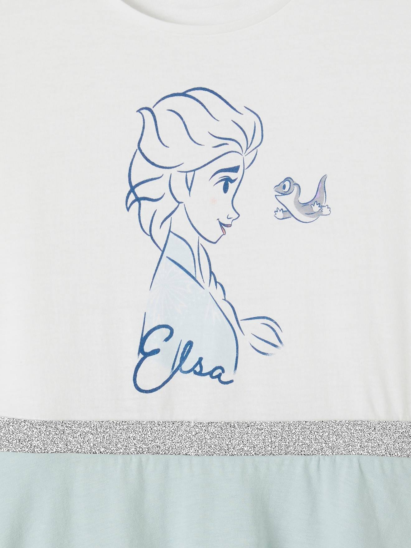 Frozen Kinder Kleid Disney DIE EISKÖNIGIN - himmelblau
