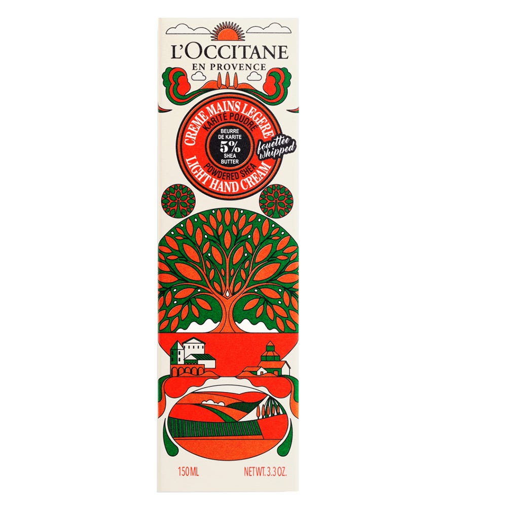 L'Occitane Pudrige Shea leichte Handcreme 150 ml