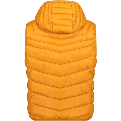 HERREN WESTE MAN VEST SNAPS HOOD
