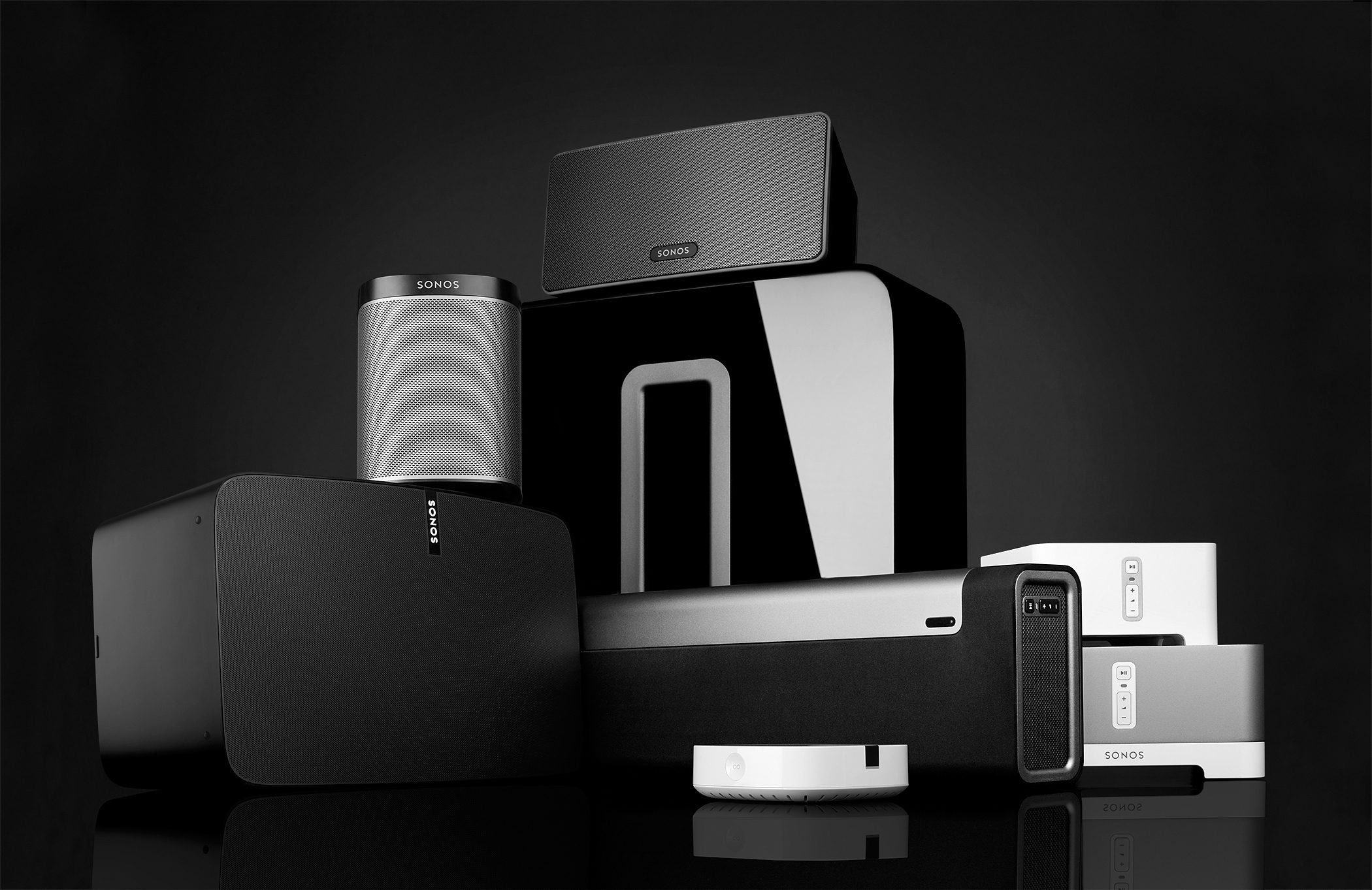 Sonos BOOST I Lautsprechersystem (Extrem stabiles Wireless-Netzwerk)
