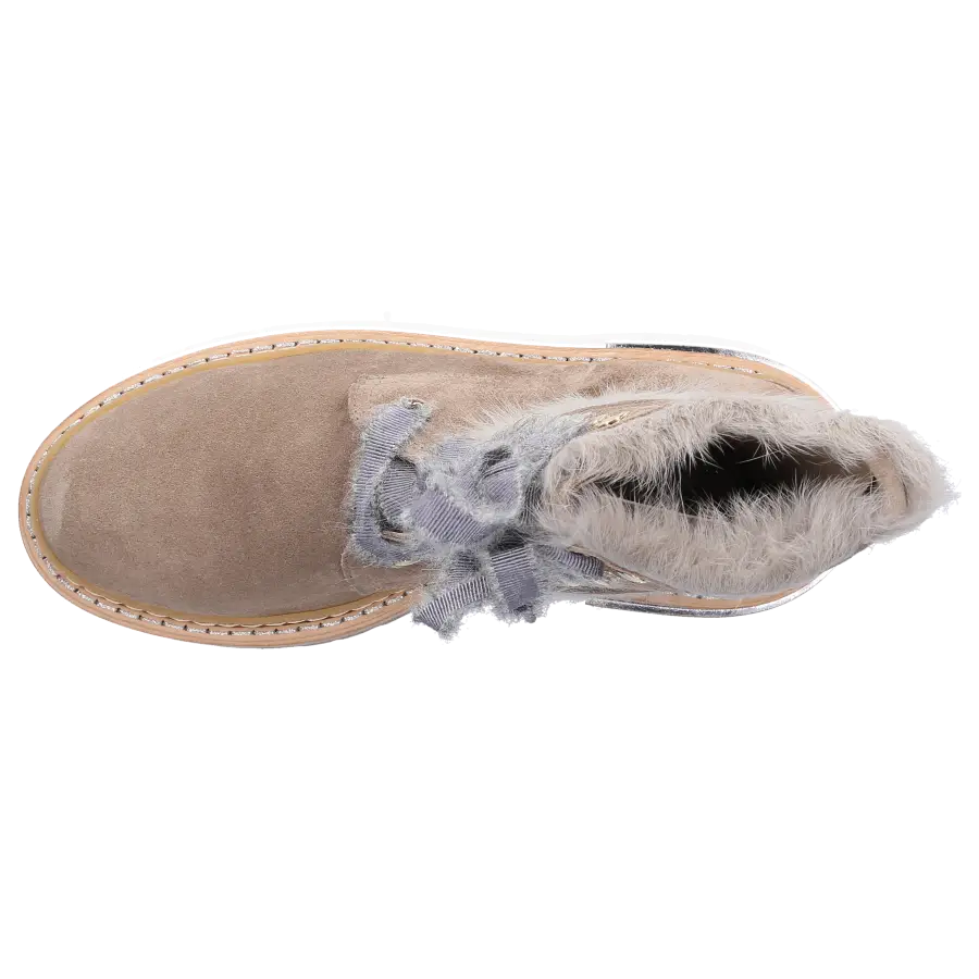AGL Attilio Giusti Leombruni - Stiefeletten D717576 Veloursleder - beige