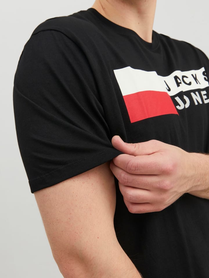 JACK & JONES PLUS T-shirt in Black 2 günstig kaufen