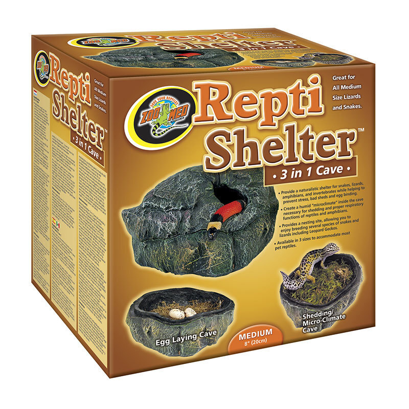 ZooMed Dekoration ZooMed Repti Shelter 3 in 1 M