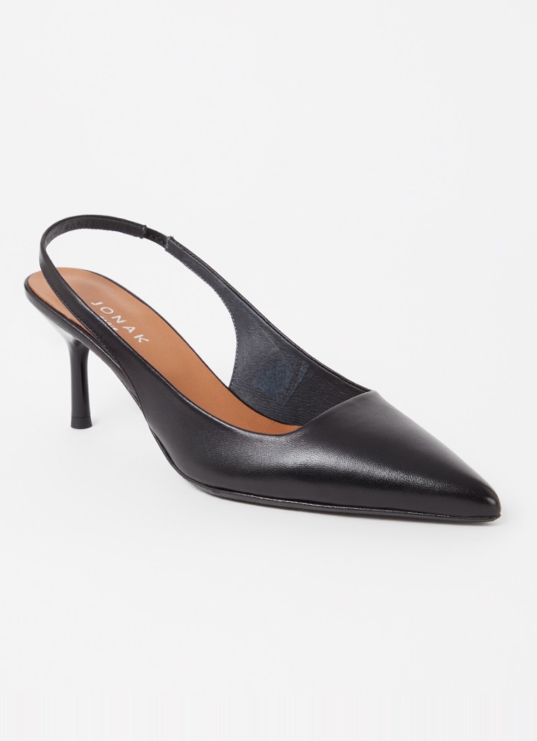 Jonak Diamantine goatskin slingback