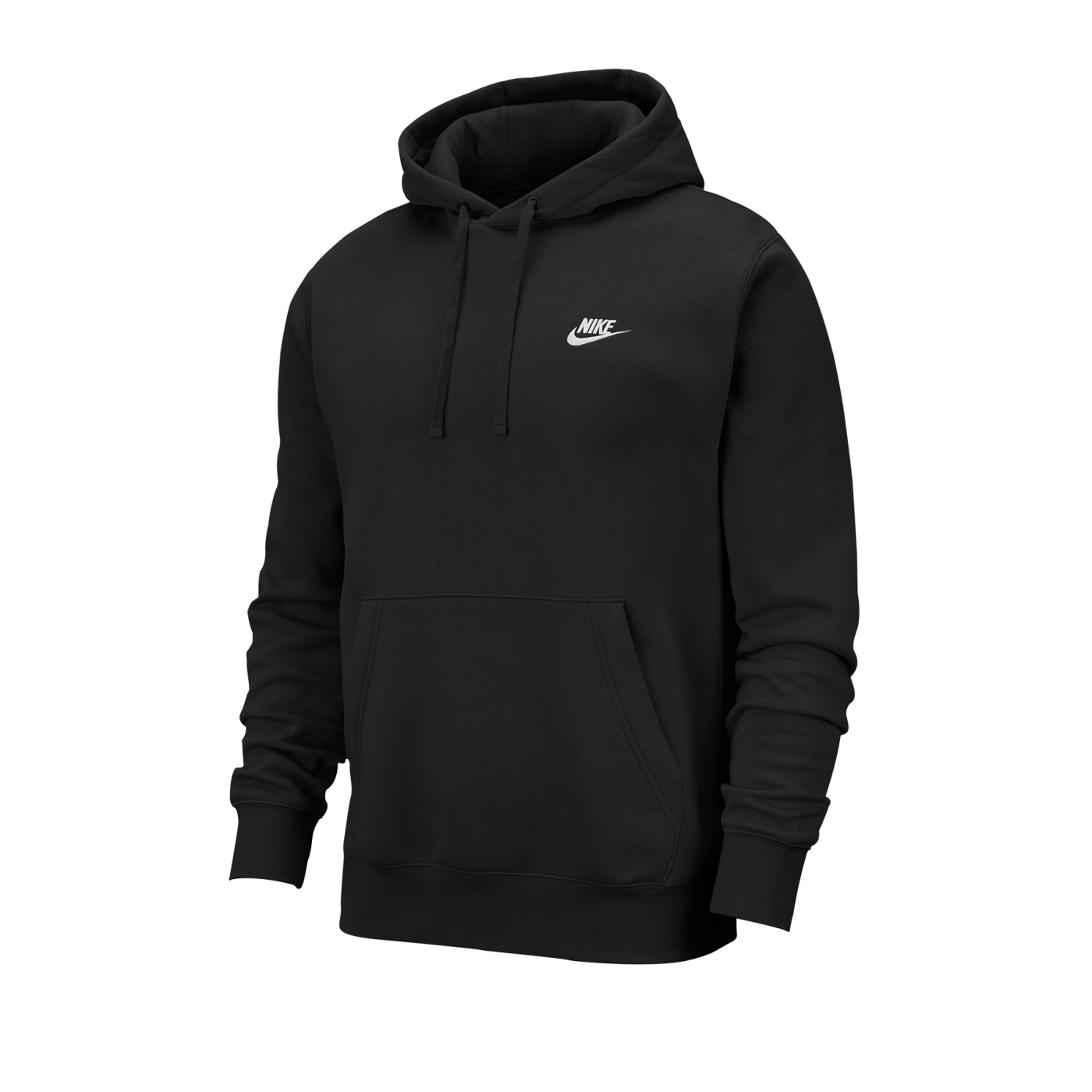 Nike Club Fleece Hoody Schwarz F010