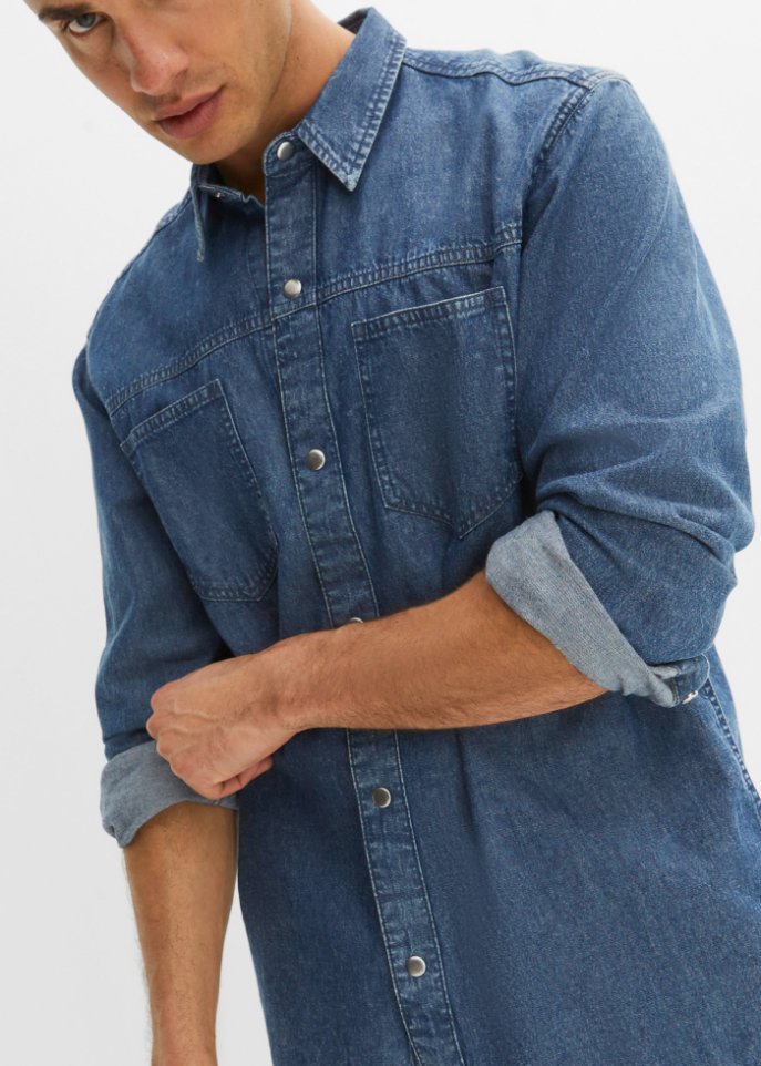 Jeanshemd, Loose Fit