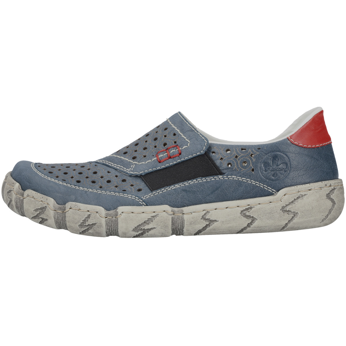 Rieker L0356 Slipper dunkelblau