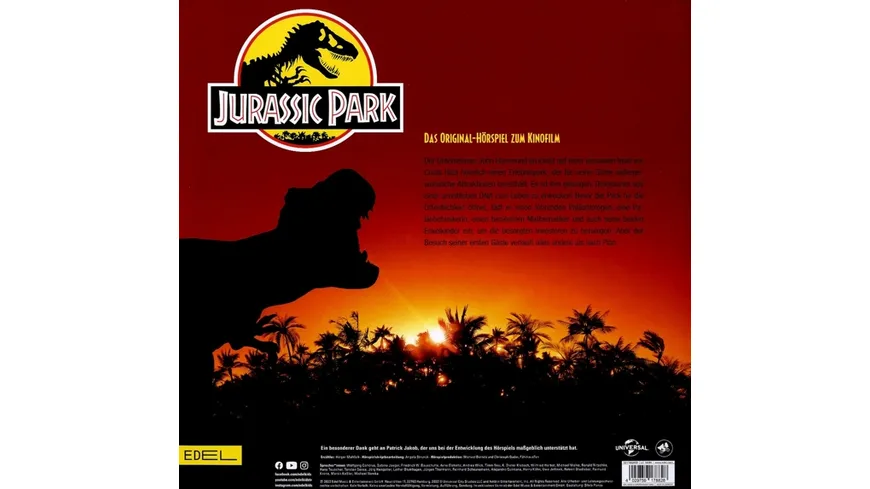 Hörspiel zum Kinofilm (Vinyl) Jurassic Park