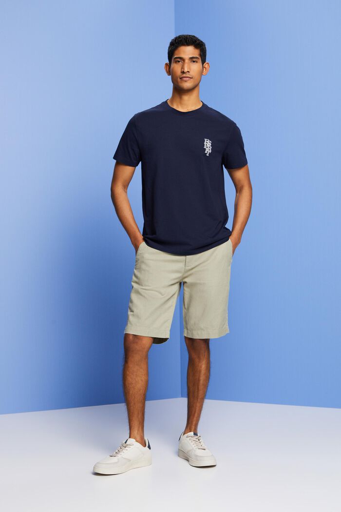 T-Shirt mit Logo, 100 % Baumwolle