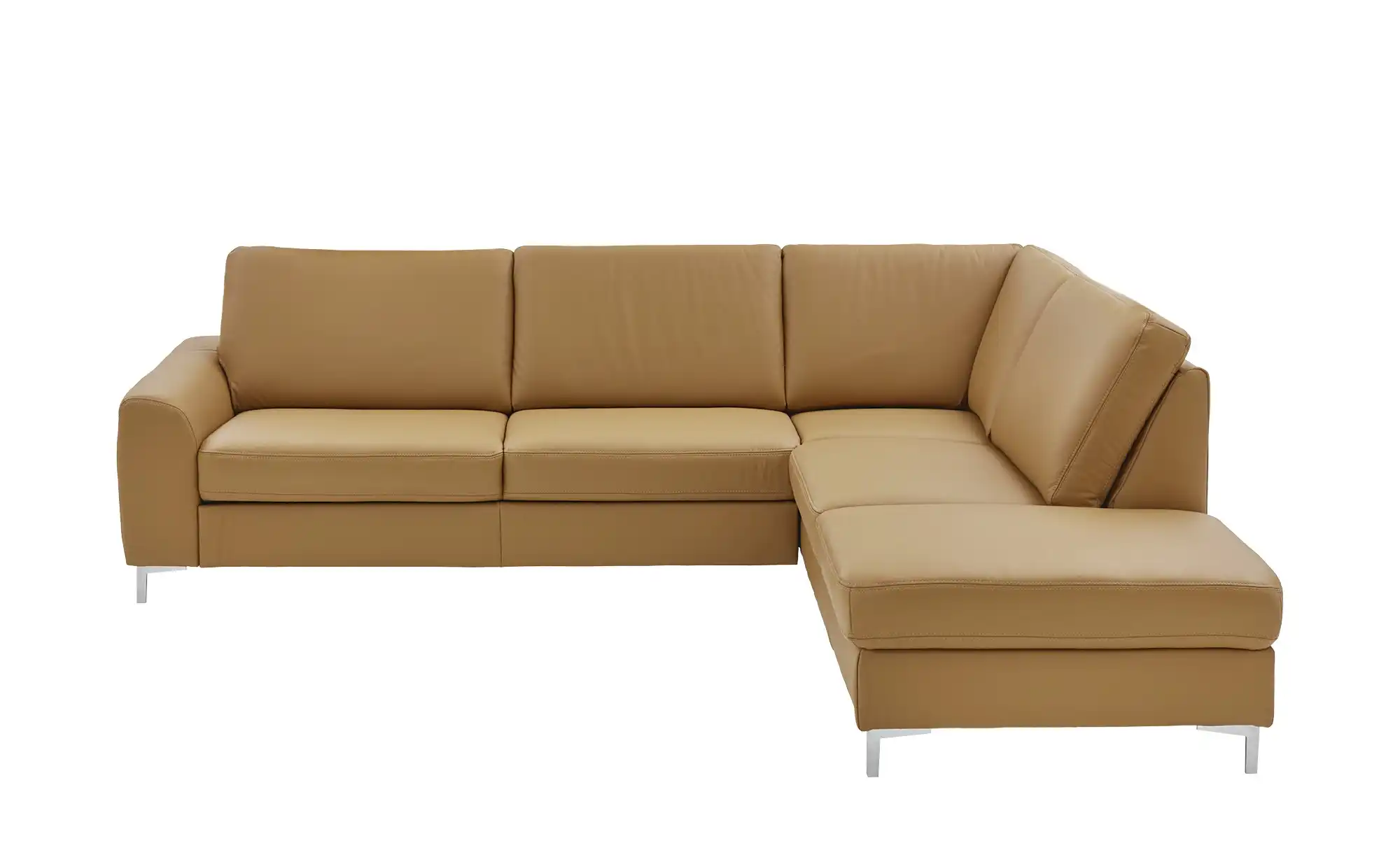 Kollektion Kraft Ecksofa mit Sitz und Rückenlehne aus Echtleder Lea